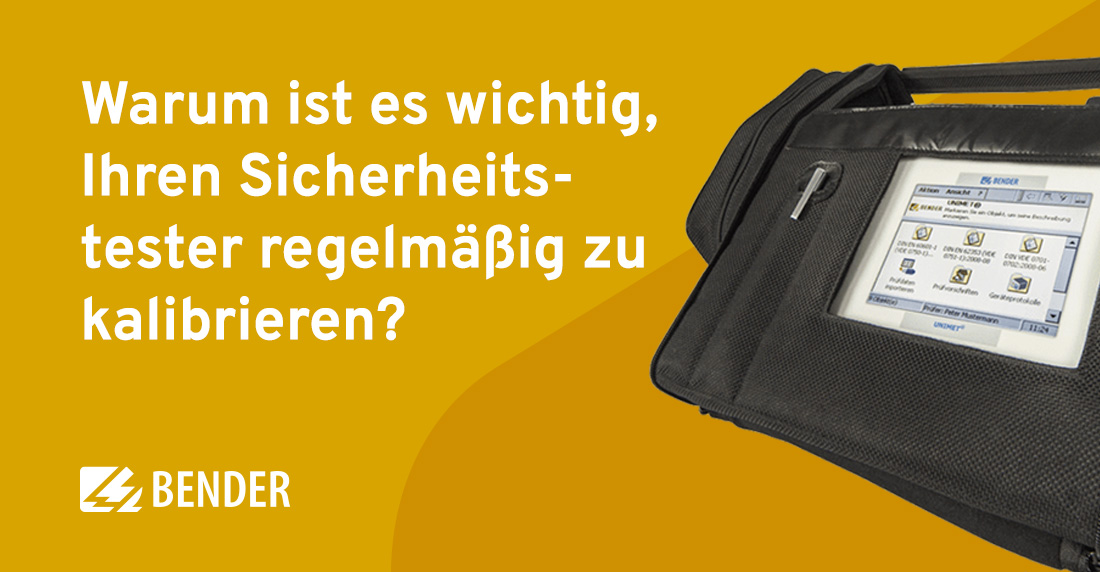 Mehr über den Artikel erfahren Kalibrierung der UNIMET®-Sicherheitstester